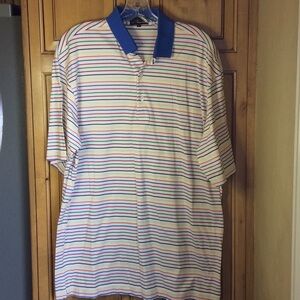 FINAL SALE PRICE Nick Price Colorful Polo Shirt in Medium